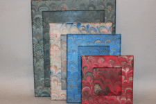 Marbleized Wooden Frames