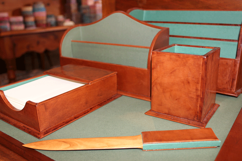Leather Desk Accessories